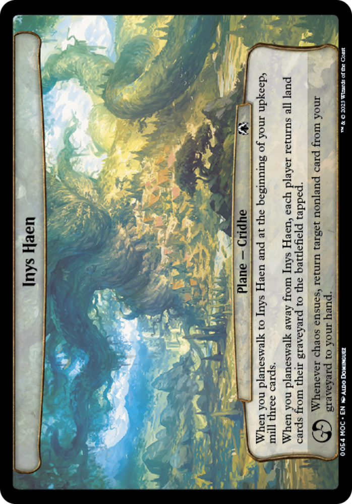 Inys Haen [March of the Machine Commander] Magic: The Gathering