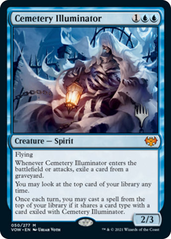 Cemetery Illuminator (Promo Pack) [Aetherdrift Promos] Magic: The Gathering