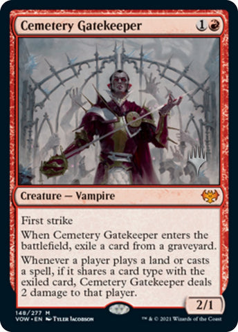 Cemetery Gatekeeper [Aetherdrift Promos] Magic: The Gathering