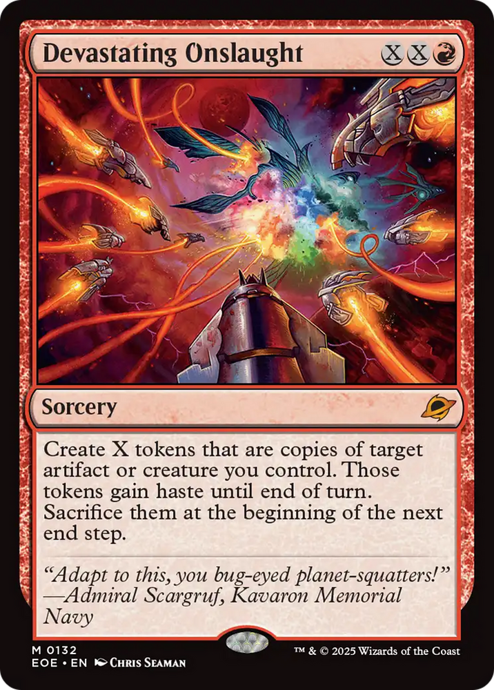 Devastating Onslaught [Edge of Eternities] Magic: The Gathering