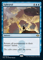 Upheaval (Foil Etched) [Modern Horizons 2] Magic: The Gathering