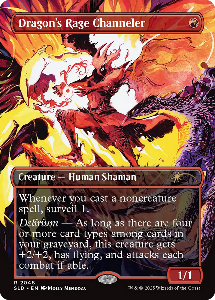 Dragon's Rage Channeler (2048) (Rainbow Foil) [Secret Lair Drop Series] Magic: The Gathering