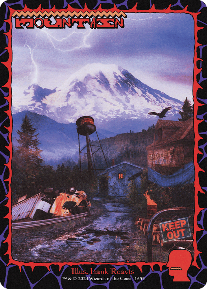 Mountain (1655) (Rainbow Foil) [Secret Lair Drop Series] Magic: The Gathering
