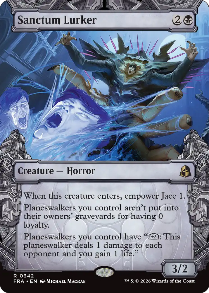 Sanctum Lurker (Showcase) [Reality Fracture] Magic: The Gathering