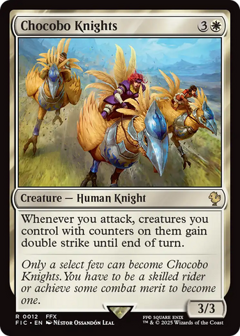Chocobo Knights [FINAL FANTASY Commander] Magic: The Gathering