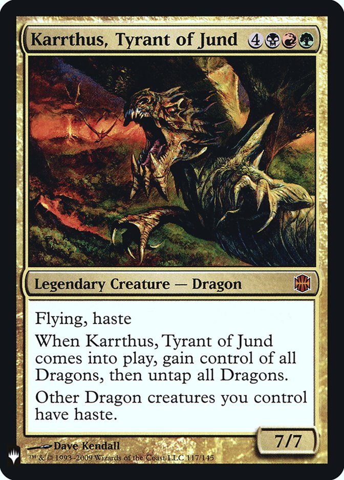 Karrthus, Tyrant of Jund [Mystery Booster] Magic: The Gathering