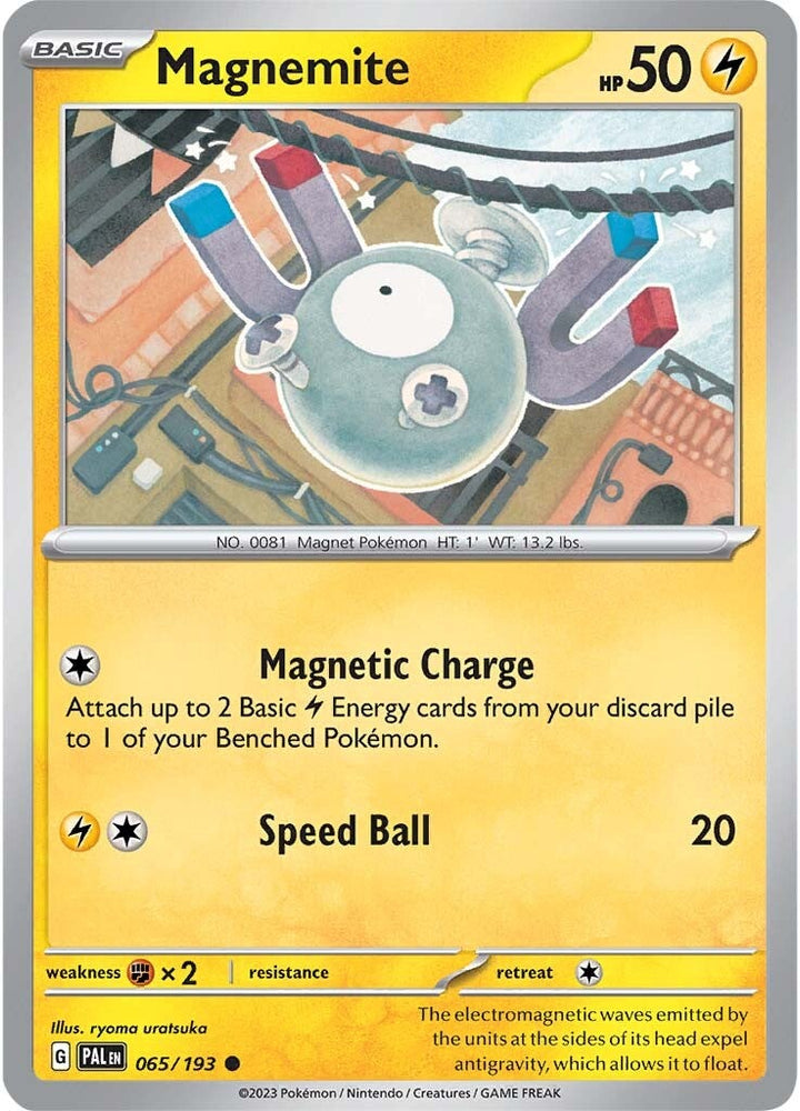 Magnemite (065/193) [Scarlet & Violet: Paldea Evolved] Pokémon
