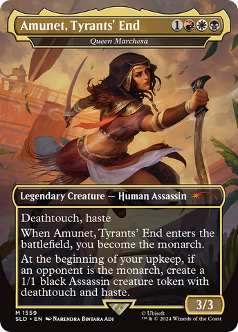 Amunet, Tyrants' End - Queen Marchesa [Secret Lair Drop Series] Magic: The Gathering