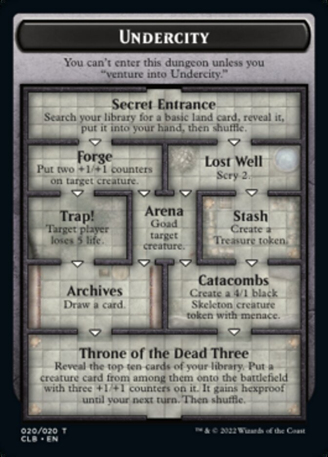 Undercity (Oversized) [Oversize Cards] Magic: The Gathering