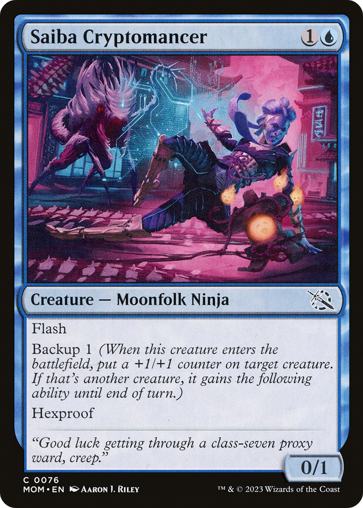 Saiba Cryptomancer [March of the Machine] Magic: The Gathering