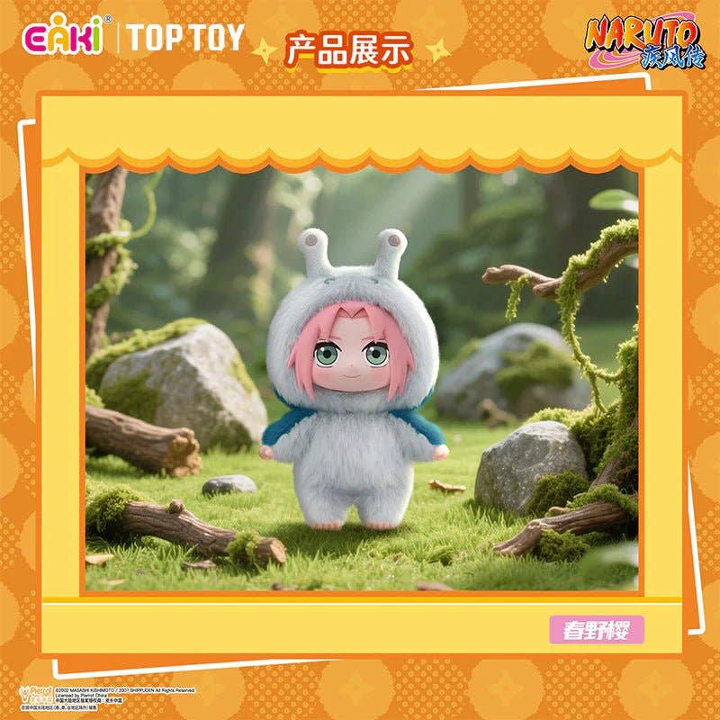 Authentic Eaki Naruto Shippuden Vinyl Plush BLIND BOX Otaku Collectives LLC