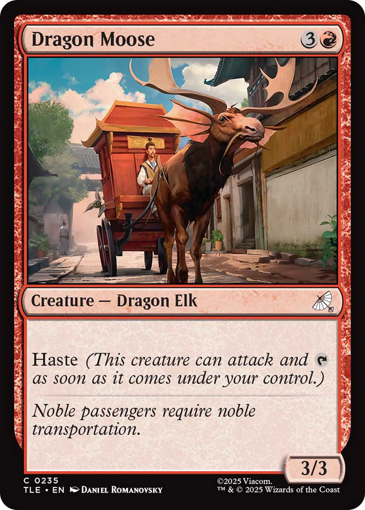 Dragon Moose [Avatar: The Last Airbender: Eternal-Legal] Magic: The Gathering