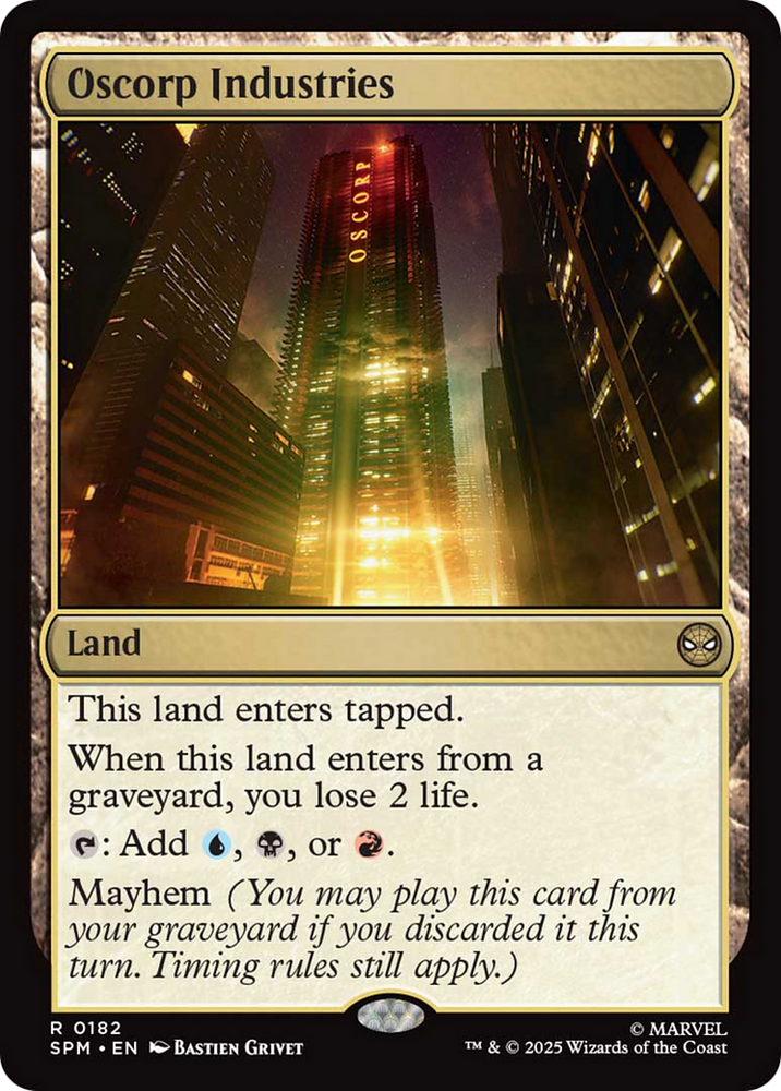 Oscorp Industries [Marvel's Spider-Man] Magic: The Gathering