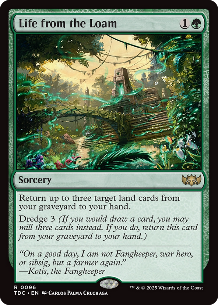 Life from the Loam [Tarkir: Dragonstorm Commander] Magic: The Gathering