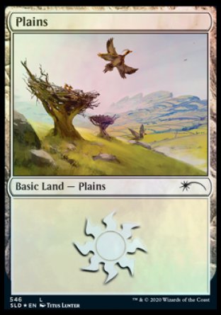 Plains (Feathered Friends) (546) [Secret Lair Drop Promos] Magic: The Gathering
