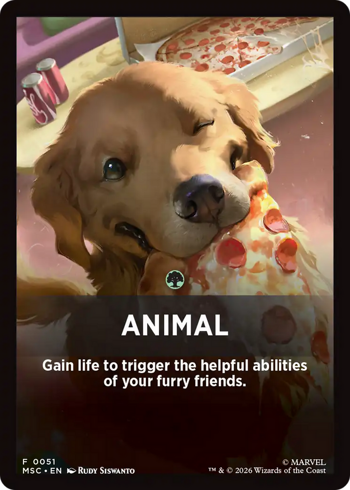 Animal Theme Card [Marvel Super Heroes Commander] Magic: The Gathering