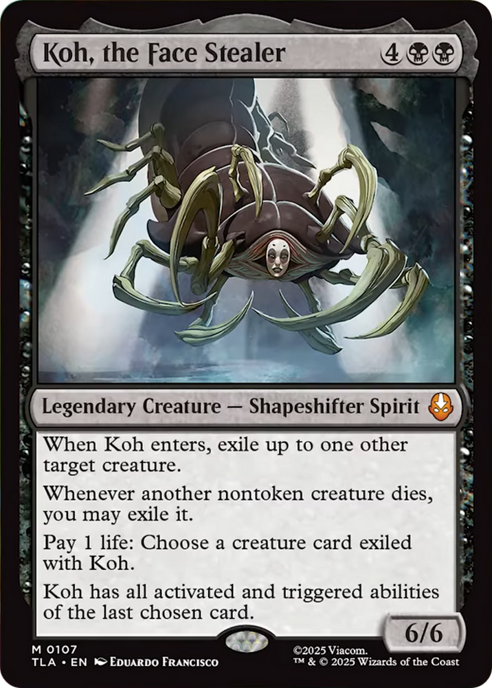 Koh, the Face Stealer [Avatar: The Last Airbender] Magic: The Gathering