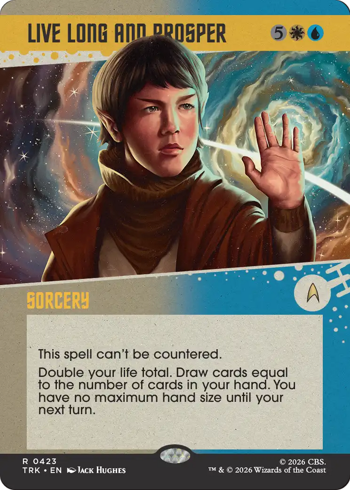 Live Long and Prosper (Showcase) [Star Trek] Magic: The Gathering