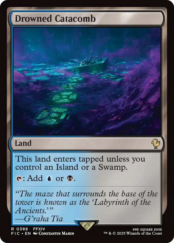 Drowned Catacomb [FINAL FANTASY Commander] Magic: The Gathering