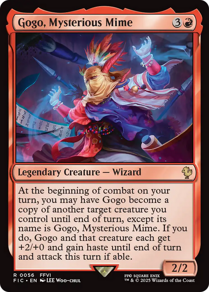 Gogo, Mysterious Mime [FINAL FANTASY Commander] Magic: The Gathering