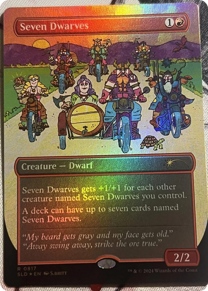 Seven Dwarves (0817) [Secret Lair Drop Series] Magic: The Gathering