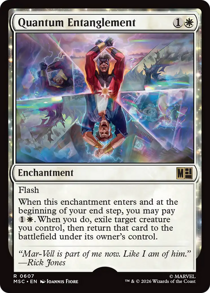Quantum Entanglement [Marvel Super Heroes Commander] Magic: The Gathering