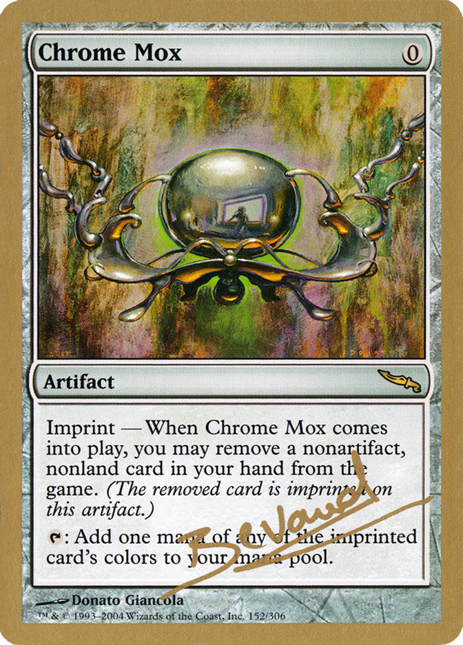 Chrome Mox (Manuel Bevand) [World Championship Decks 2004] Magic: The Gathering