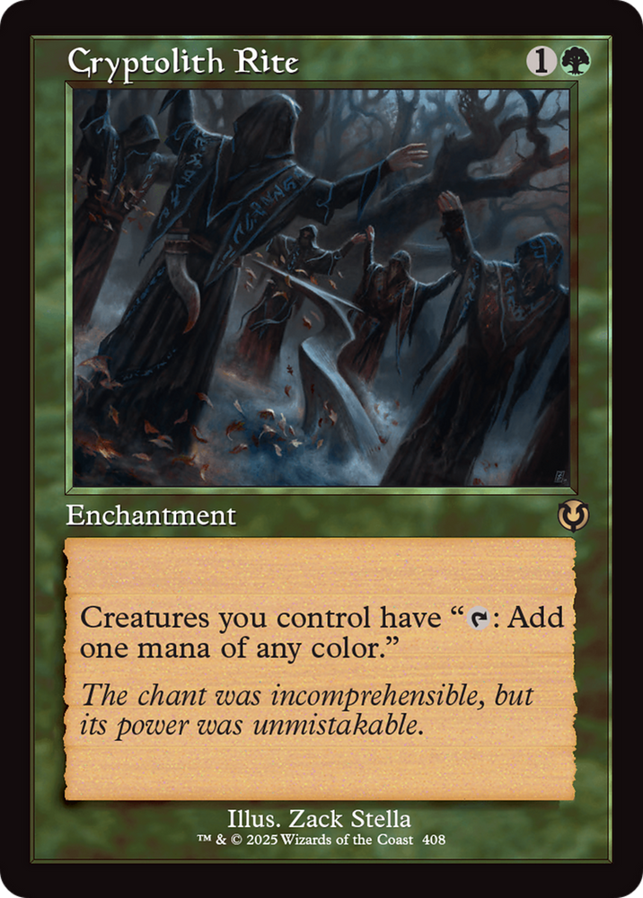 Cryptolith Rite (Retro Frame) [Innistrad Remastered] Magic: The Gathering