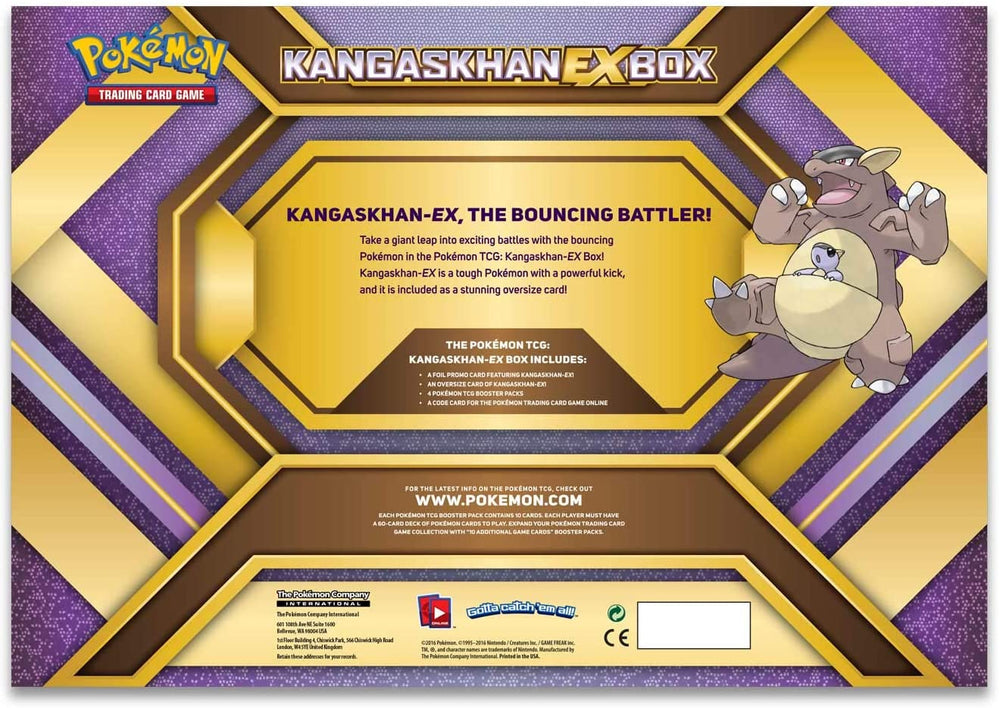 Kangaskhan EX Box Pokémon