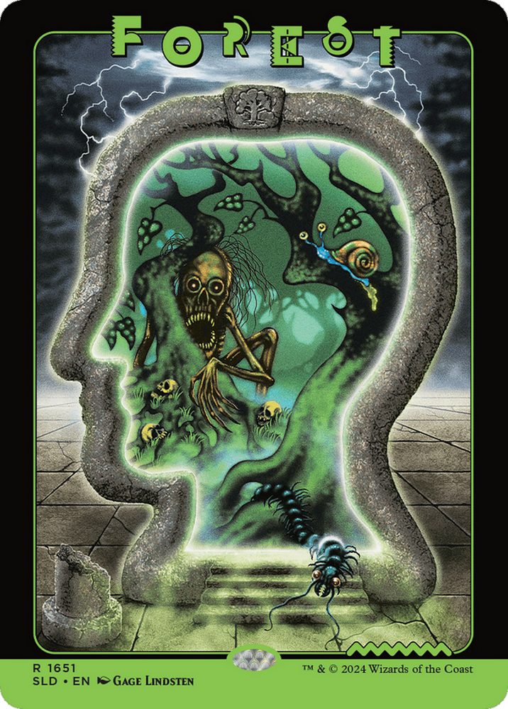 Forest (1651) [Secret Lair Drop Series] Magic: The Gathering