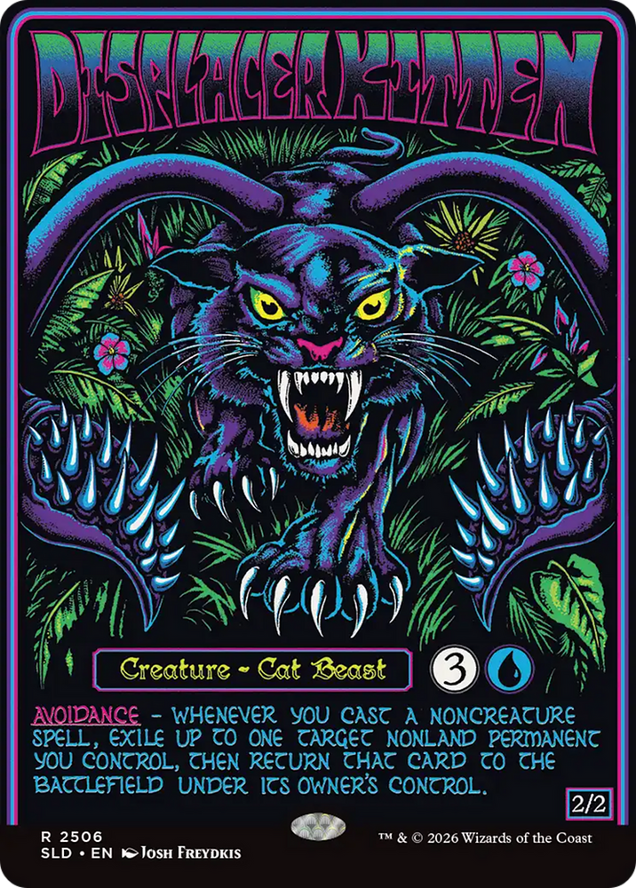 Displacer Kitten [Secret Lair Drop Series] Magic: The Gathering
