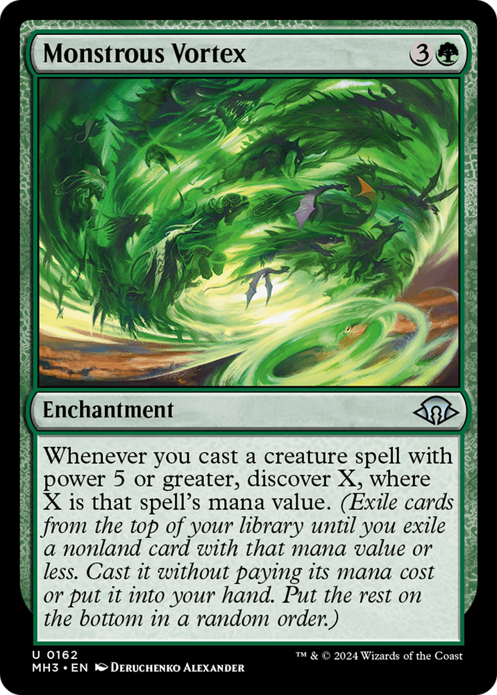 Monstrous Vortex [Modern Horizons 3] Magic: The Gathering