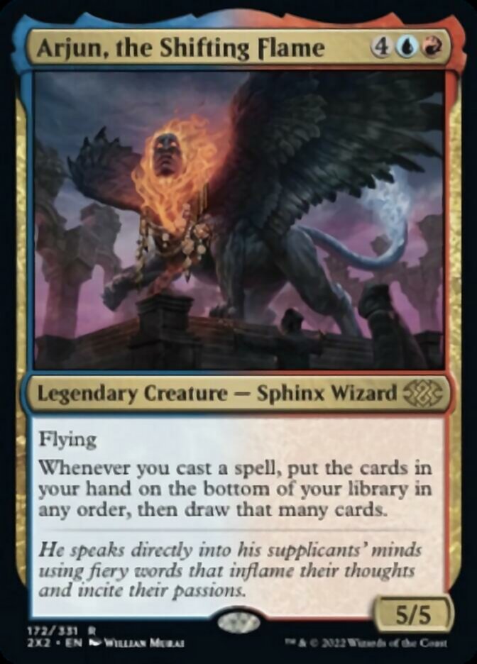 Arjun, the Shifting Flame [Double Masters 2022] Magic: The Gathering
