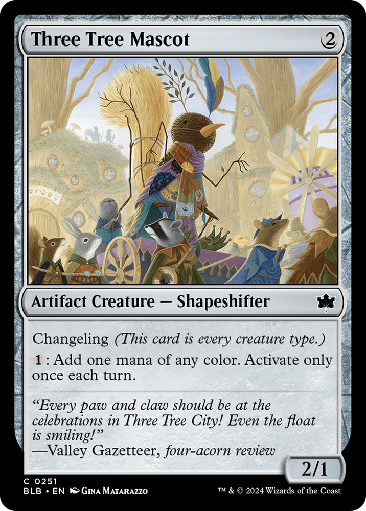 Three Tree Mascot [Bloomburrow] Magic: The Gathering