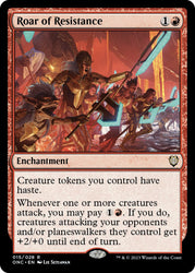 Roar of Resistance [Phyrexia: All Will Be One Commander] Magic: The Gathering