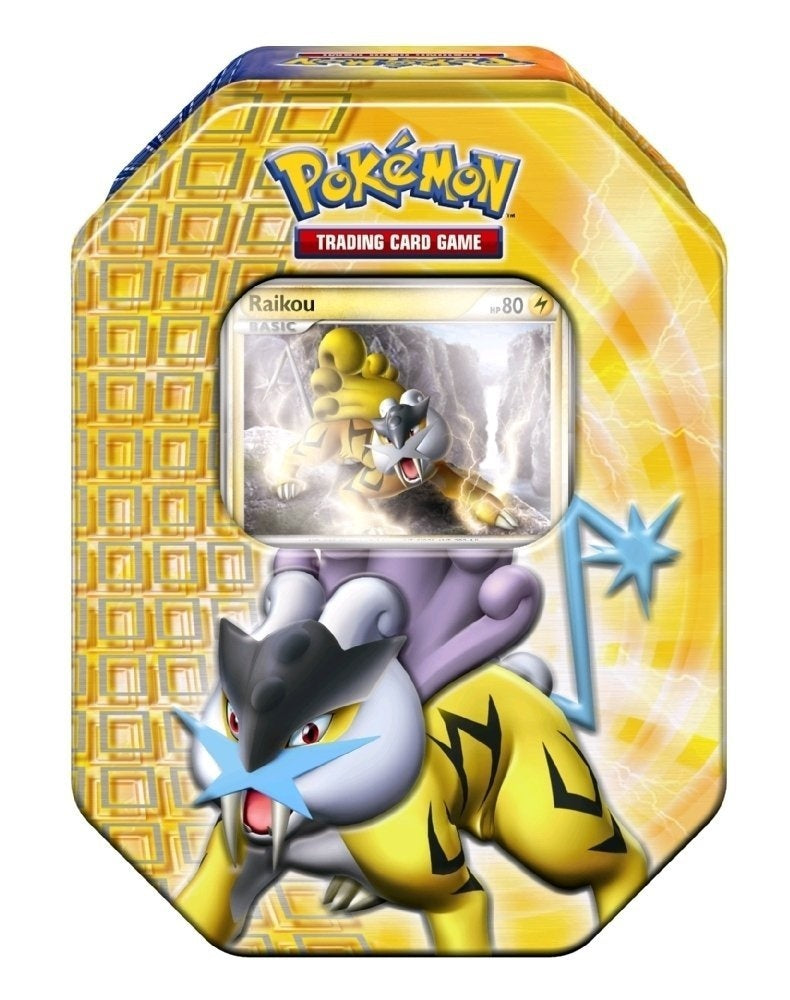 HeartGold & Soulsilver - Collector's Tin (Raikou) Pokémon