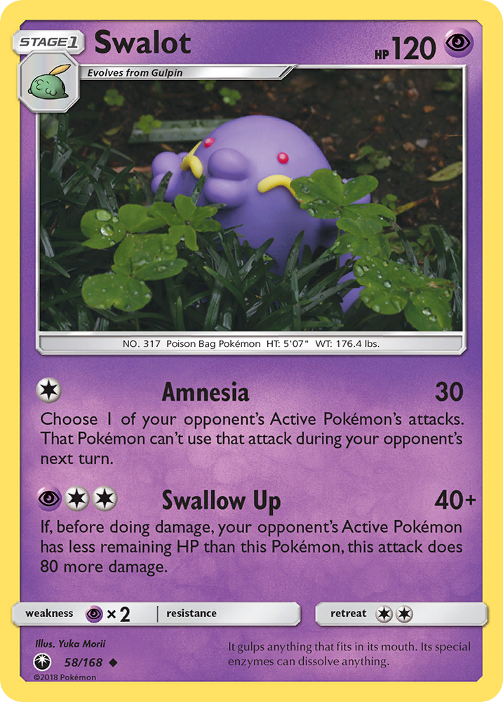 Swalot (58/168) [Sun & Moon: Celestial Storm] Pokémon