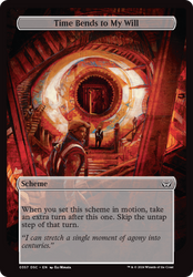 Time Bends to My Will (Full Art) [Duskmourn: Archenemy] Magic: The Gathering