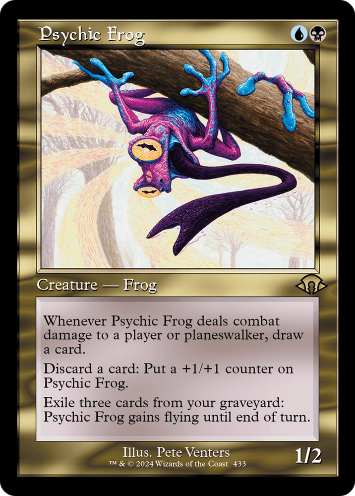 Psychic Frog (Retro) [Modern Horizons 3] Magic: The Gathering