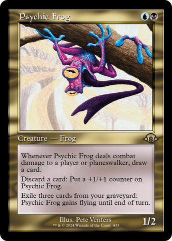 Psychic Frog (Retro) [Modern Horizons 3] Magic: The Gathering
