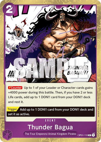 Thunder Bagua [Romance Dawn] Bandai