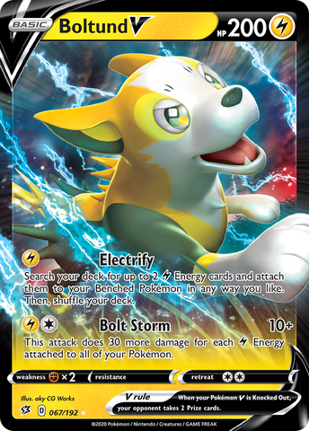 Boltund V (067/192) [Sword & Shield: Rebel Clash] Pokémon