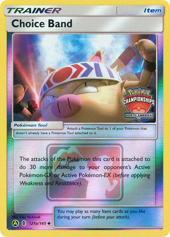 Choice Band (121a/145) (North America Championships) [Sun & Moon: Guardians Rising] Pokémon