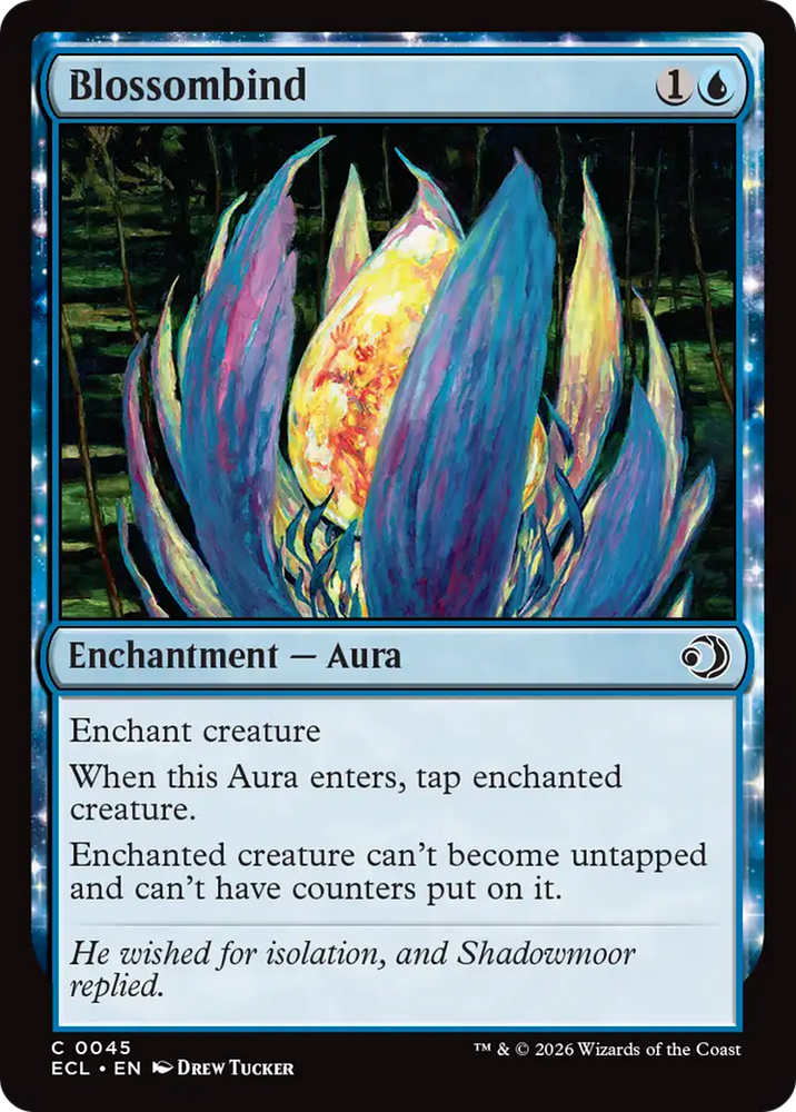 Blossombind [Lorwyn Eclipsed] Magic: The Gathering