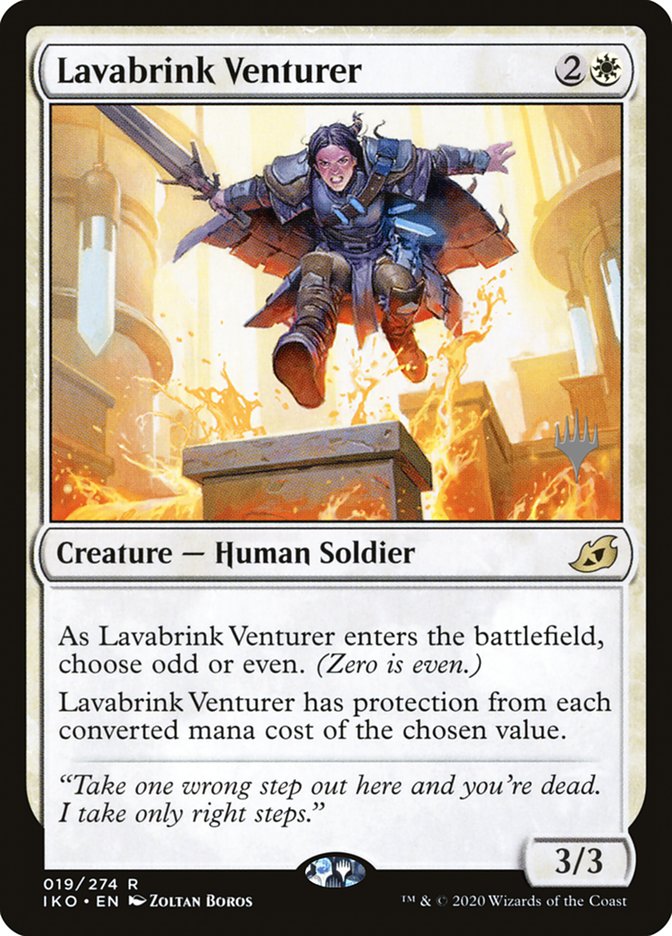 Lavabrink Venturer (Promo Pack) [Ikoria: Lair of Behemoths Promos] Magic: The Gathering