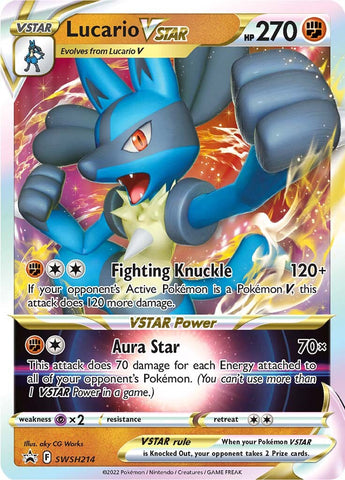 Lucario VSTAR (SWSH214) [Sword & Shield: Black Star Promos] Pokémon