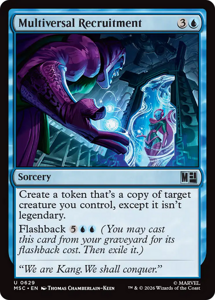 Multiversal Recruitment [Marvel Super Heroes Commander] Magic: The Gathering