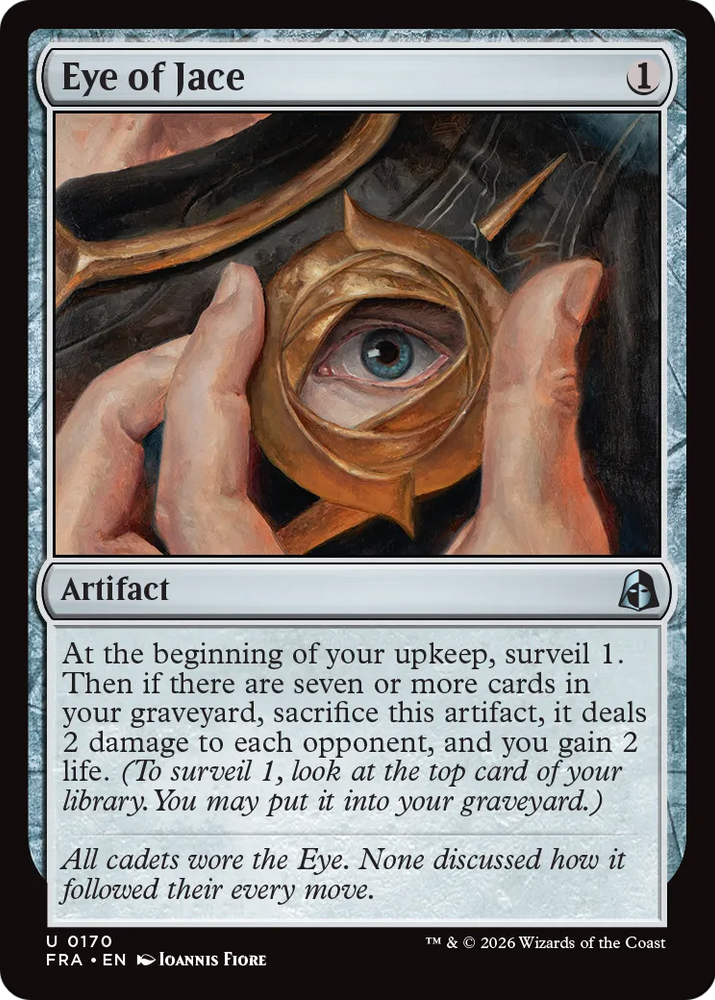 Eye of Jace [Reality Fracture] Magic: The Gathering