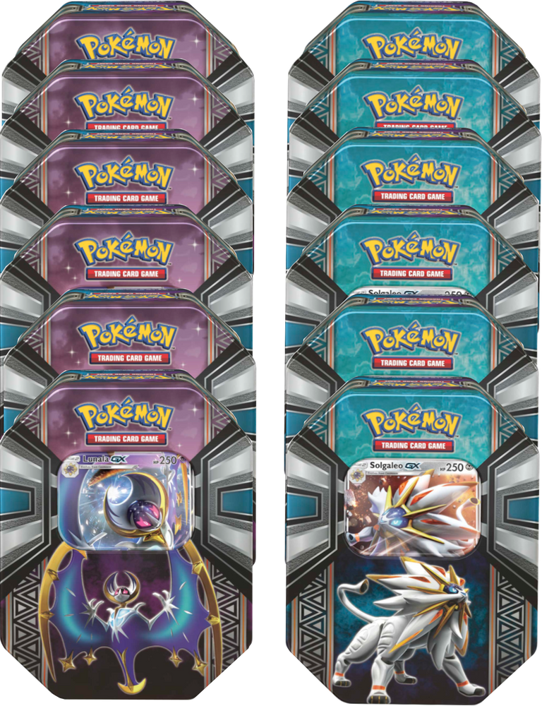 Legends of Alola Tin Display Pokémon