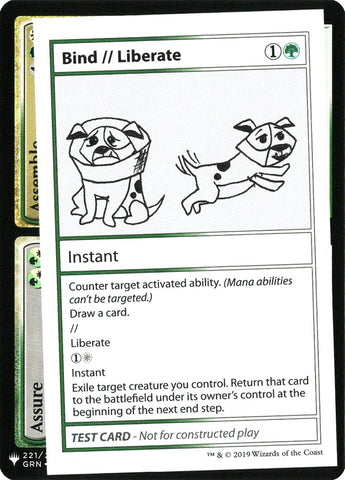 Bind // Liberate [Mystery Booster Playtest Cards] Magic: The Gathering